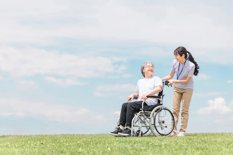 介護施設の紹介LP(架空)のサムネイル